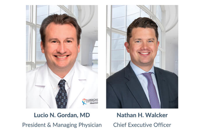 Lucio Gordan MD and Nathan Walcker VBC presser