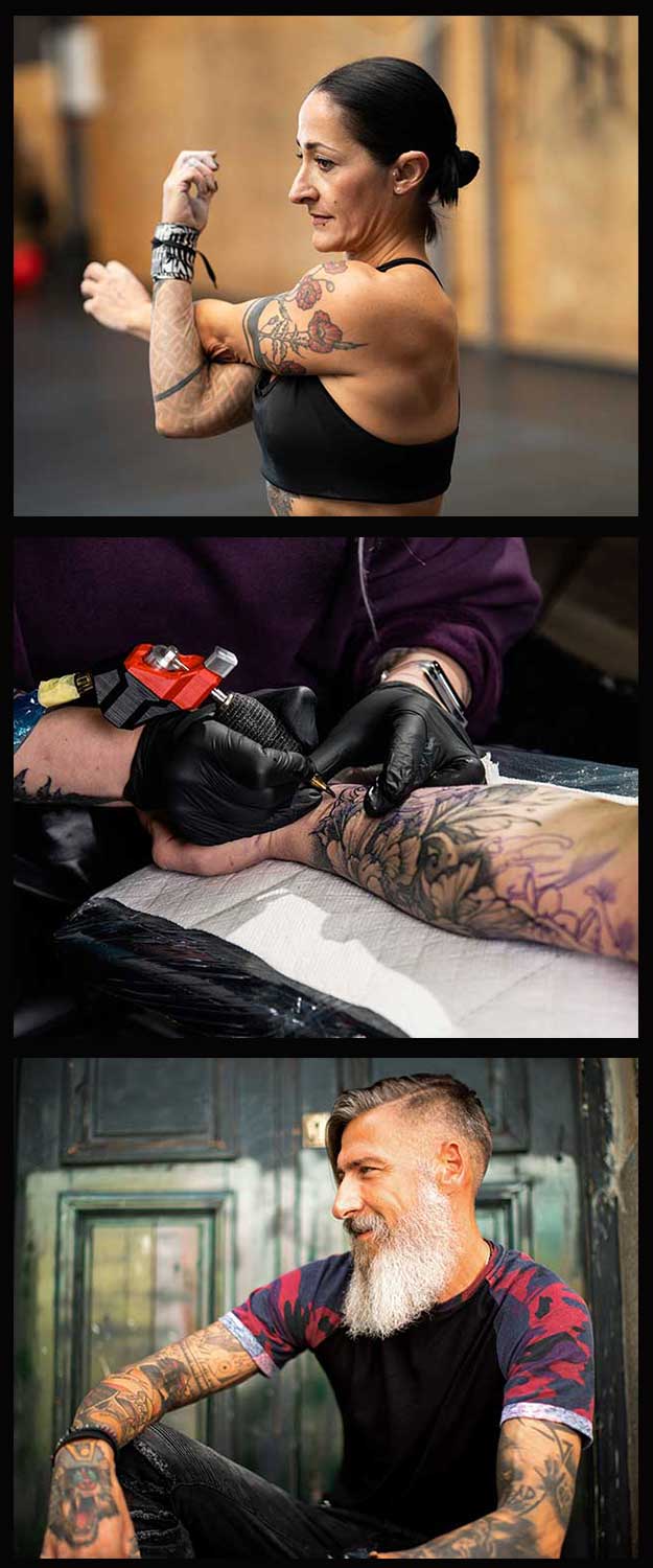 People with Tattoos
